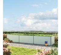 GFP Kingsize 119 x 490 x 77 cm Orto rialzato, alluminio anodizzato - (GFPV00443)