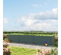 GFP Kingsize 119 x 490 x 77 cm Orto rialzato, antracite - (GFPV00441)