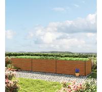 GFP Kingsize 119 x 490 x 77 cm Orto rialzato, look legno - (GFPV00442)