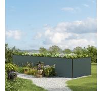 GFP Kingsize 150 x 387 x 77 cm Orto rialzato, antracite - (GFPV00413)