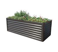 PRIMEYARD Eco 180 x 75 x 60 cm Orto rialzato, acciaio, antracite - (GFPV00813)