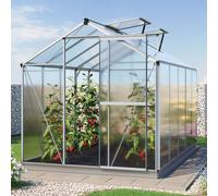 GFP Standard 192 x 317 cm Serra, Con set XL, 6 mm lastre alveolari a doppio strato - (GFPV00732)