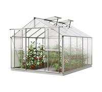 GFP Standard 256 x 317 cm Serra, Con set XL, 6 mm lastre alveolari a doppio strato - (GFPV00744)