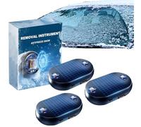 GFRGFH Car Deicer, Solar Snow Removal Device with Compact Style, A Must-Have in Winter, Windshield Snow Removal Instrument for Both Indoor & Outdoor Use (3ps)