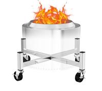 GFTIME 38-68 cm Supporto per braciere Solo Stove Bonfire Ranger Yukon e altri braciere da 38-68 cm, accessori per Solo Stove, braciere in acciaio inox, per camino, accessori da giardino