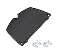 GFTIME 6558 - Piastra in ghisa per barbecue Weber Q100, Q120, Q140, Q1000, Q1200, Q1400, serie Baby Q, 32 x 21,8 cm, accessori per griglie a gas Weber serie Q100/1000, 1 pezzo