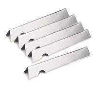GFTIME 66032 Flavorizer Bars 43,4 cm per Weber Genesis II/LX 300, guide aromatiche per Genesis II E-310 E-315 E-330 E-335 S-310 S-335 LX S/E-340, piastre riscaldanti per Weber 66795, 5 pezzi