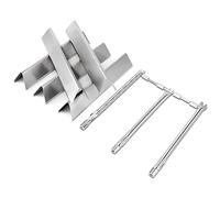 GFTIME 69787 Bruciatore & 7636 Flavorizer Bar per Weber Spirit I serie 300, Spirit E310 S310 E320 S320 E330 S330 (con pulsanti del bruciatore anteriore), 310 Classic, Spirit LX 310, pezzi di ricambio