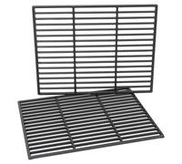 GFTIME Griglia in ghisa, 46 x 71 cm, per barbecue a carbonella Tepro Toronto XXL, in ghisa smaltata, ricambio per barbecue in ghisa, 2 accessori per barbecue