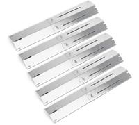 GFTIME Regolabile 29,85CM a 53,34CM Universale Piastra Diffusore di Calore Parti di Ricambio per Landmann, Taino, Brinkmann, Charbroil, Uniflame, ProfiCook (5 Pack)