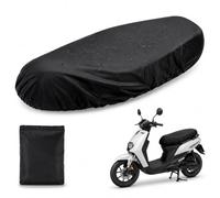 GFTQLYZ Coprisella Moto Impermeabile Copertura Sella Scooter Universale | Tessuto Oxford resistente, pioggia polvere sole, uso esterno quotidiano, parcheggio prolungato, driver a due ruote