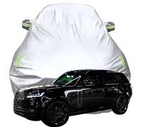 GFTTR Telo Copriauto per Range Rover First Edition, Telo Copriauto da Esterno, Coperture per Carrozzeria, Impermeabile Anti UV Anti Vento e Antipolvere,Silver-Plus-Cotton