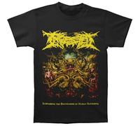 gfu6dle Men's Ingested Surpassing The Boundaries of Human Suffering T-Shirt Small Black L