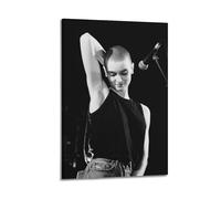 GFUWEWQEGUU Sinéad O'Connor - Poster decorativo da parete in stile vintage, per soggiorno, camera da letto, 50 x 75 cm, con cornice