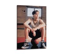 GFUWEWQEGUU The Basketball Diaries - Poster estetico decorativo da parete, stile vintage, su tela, per soggiorno, camera da letto, 60 x 90 cm, con cornice