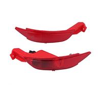 GFVFGNLNNA Car Red Rear Bumper Reflector Light Lens Shell Left Right Fit Left Hand Drive Per Ford Per Fiesta Mk7 2008 2009 2010 2011 2012