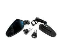 GFVFGNLNNA Specchietto Retrovisore Moto 22mm 7/8" Manubrio Manopole Specchietti Retrovisori Laterali per CB650R CBR650R CB650F CBR650F CB500X CB500F CBR500R (Black)