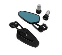 GFVFGNLNNA Specchietto Retrovisore Specchietti Retrovisori Laterali da 22mm E 7/8" per Manubrio Moto per Y&amaha per XMAX250 Xmax 300 X-Max 250 125 400 (Black)