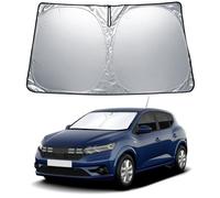 GFWGTS Parasole per parabrezza compatibile con Dacia Duster 3 SUV 2024 2025 2026, parasole per parabrezza anteriore con protezione UV, pieghevole, accessori per parasole auto