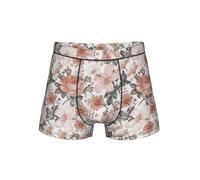 GFXEDSAH Biancheria intima da uomo con stampa Torre Eiffel Flower Paris, boxer versatili, scelta perfetta per la moda da uomo, Nero , XXL