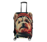 GFXEZZLH Biewer Terrier Astronauta Poster_ Biewer Terrier Retro Print_ Biewer Terrier Ritratto _ Divertente Poster Cane _ Andy Warhol Art_ Poster Cane Vintage-1_4Custodia per bagagli, Stile:, XL(30