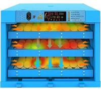 GFXYQPDNV Incubatrice digitale per uova da 192 con rotazione automatica delle uova e temperatura per cova di pollo, anatra, oca, quaglia, uccelli, tacchino, allevamento di uova, incubatoio