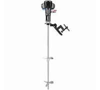 GFXYQPDNV Miscelatore Pneumatico per Vernici, Macchina di miscelazione Automatica con agitatore ad Aria in Acciaio Inossidabile, Miscelatore Pneumatico con Staffa per liquidi viscosi, Inchiostro