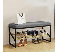 GFXYQPDNV Panca moderna da ingresso con scarpiera, in velluto, comoda panca imbottita per scarpe, 1 pezzo