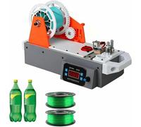 GFXYQPDNV Recycled Pet Filament Maker Machine, 3D Printer Extruder for Plastic Bottles, Desktop Recycler with Adjustable Temp, for Home DIY, School