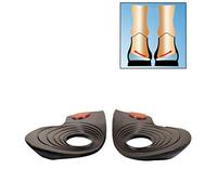 GFYWZ 5 Coppie Soletta Ortopedica per Gamba Tipo O/X, Gel Piedi Postura della Gamba Cuscinetti correttivi per Il Dolore, per Caduto Archi Piatto Piedi Bowlegs,40~44