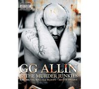 Gg Allin - Raw,Brutal,Rough & Bloody- 1991 (DVD) Gg Allin G.G. Allin