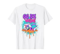 GG Ez Win Graffiti Gamer Slime Splatter Controller Maglietta