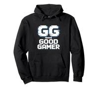 GG Good Gamer Positive Play Pixel Graphic Felpa con Cappuccio