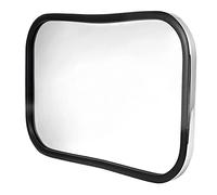 GG Grand General 33088 Specchio convesso rettangolare con supporto centrale in acciaio inossidabile, 14,5 x 21,5 cm