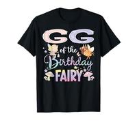 GG of The Birthday Fairy Little Girl Magical Family Maglietta