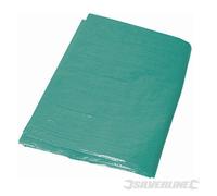 GG681 Silverline Resistente Tarpaulin 3 X 4m Contrattile Giardinaggio Cover