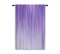 ggaimwf 107x215cm Abstract Tenda a pieghe a matita Viola chiaro Colore sfumato Arte Scheda Indietro Tasca per asta Filtraggio della luce Privacy Tende finestre per Soggiorno Camera da letto,1 Pannello