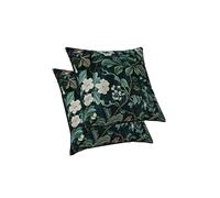 ggaimwf Cuscini Fodere Verde Pianta Fiore Estetiche Giungla Fodere Cuscini Moderne Stile Rustico Country Decorative Divano Soggiorno Giardino Patio 40x40 cm,Sets 2