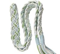 GGAUBAIFI Cording da tastino per Matrimoni per Matrimoni in Cotone Naturale la Corda di Nozze di Cotone para boda Tradizionale con Scatola Regalo, Verde