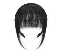 GGAUBAIFI Fascia per capelli Frangetta finta Parrucca con clip per capelli Sintetica con frangia frontale Parrucche Fascia per capelli per donna, Natura