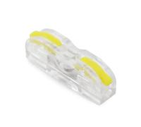 GGBASK SPL-1 Mini connettore rapido rapido for Cavo Universale Compatto connettore di Giunzione for Cablaggio a Molla connettore conduttore Plug-in for LED(Y,2PCS)