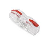 GGBASK SPL-1 Mini connettore rapido rapido for Cavo Universale Compatto connettore di Giunzione for Cablaggio a Molla connettore conduttore Plug-in for LED(R,5PCS)