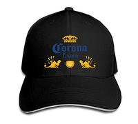 GGdjst Corona Extra Bier Casquette regolabile Unisex Baseball Cap Trucker Cappello Nero, Unisex - Adulto, Nero, Taglia unica
