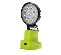 GGiking Faretto a LED senza fili per Ryobi 18 V LED da lavoro per batterie al litio Ryobi 18 V serie P107 P101 P102 P103 P105 (senza batteria)