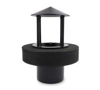 Ggnaxivs Erogatore di Galleggiante Generatori di Umidificatori Ad Ultrasuoni Nebulizzatore D'Acqua Creatore di per Mini laghetto (Nero)