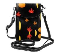 GGNKDL Borsa a tracolla con stampa scena del Ringraziamento, borsa per cellulare, piccolo portafoglio da donna, un regalo pratico adatto per uscire, fare esercizio fisico e fare shopping