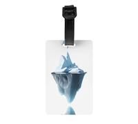 GGNKDL La punta delle etichette per bagagli e le etichette per borse da viaggio Iceberg Prints sono adatte sia per uomini che per donne per prevenire i bagagli