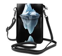 GGNKDL La punta dell'iceberg stampa borsa a tracolla, borsa per cellulare, piccolo portafoglio da donna, un regalo pratico adatto per uscire, allenarsi e fare shopping