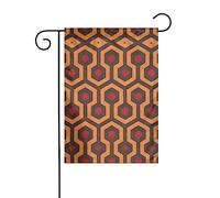 GGNKDL Shining Overlook stampa Bandiera giardino decorazione cortile esterno adatto per tutte le stagioni 30,5 x 45,7 cm