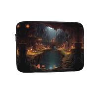 GGNKDL Small World in the caverna, borsa portatile antiurto per laptop da 13 pollici, per uomini e donne, viaggi d'affari, uso quotidiano in ufficio